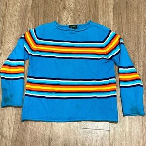 Ralph Lauren Multicolor Striped Crewneck Sweater